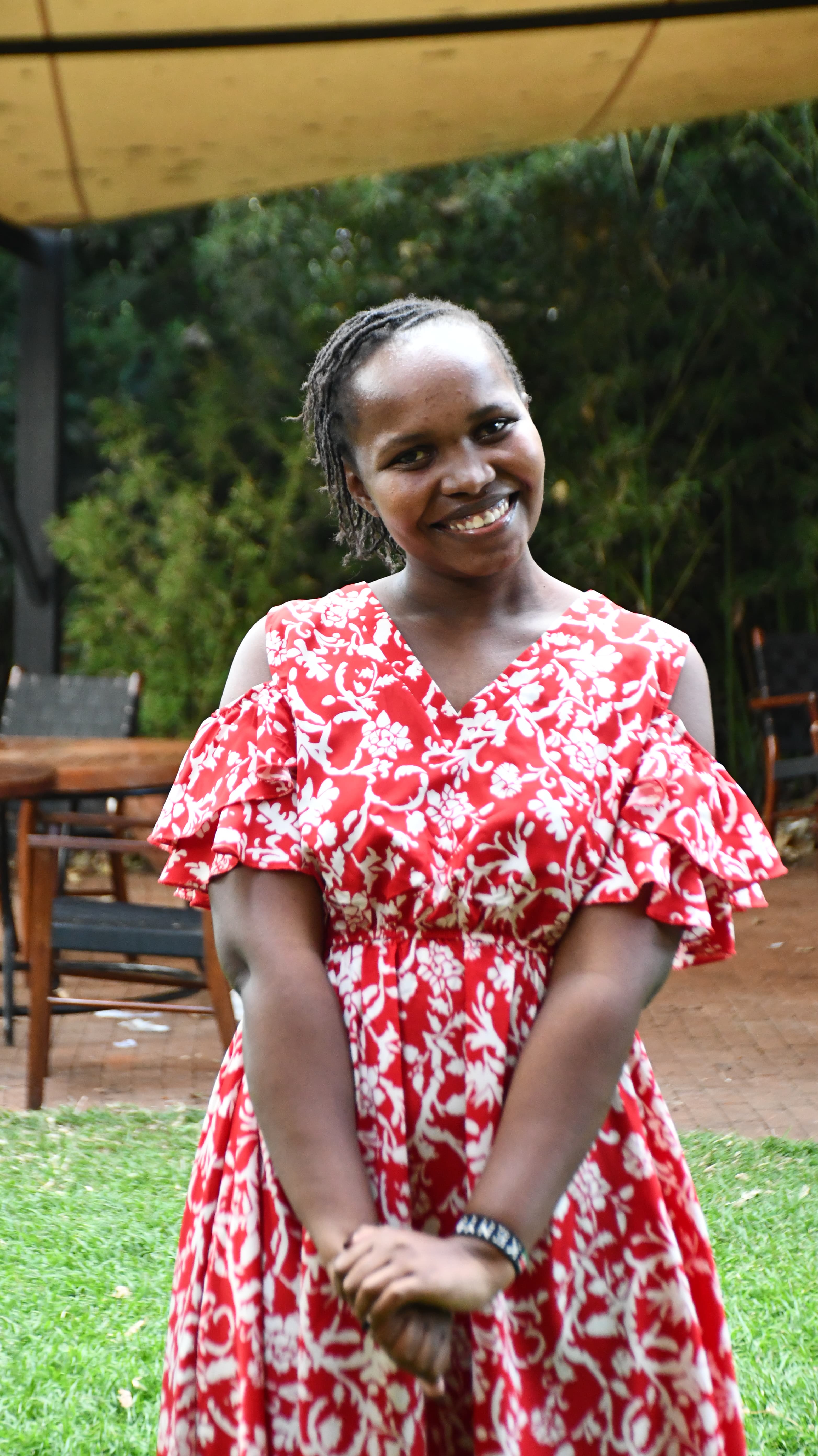 Faith Waweru at 2025 end of year hangout